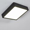 Plafonnier Kragos LED Noir, 1 lumière