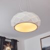 Plafonnier Shouver LED Blanc, 1 lumière