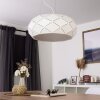 Plafonnier Shouver LED Blanc, 1 lumière