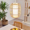 Suspension Kondoz Blanc, 1 lumière