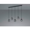 Suspension Trio Balini LED Anthracite, 5 lumières