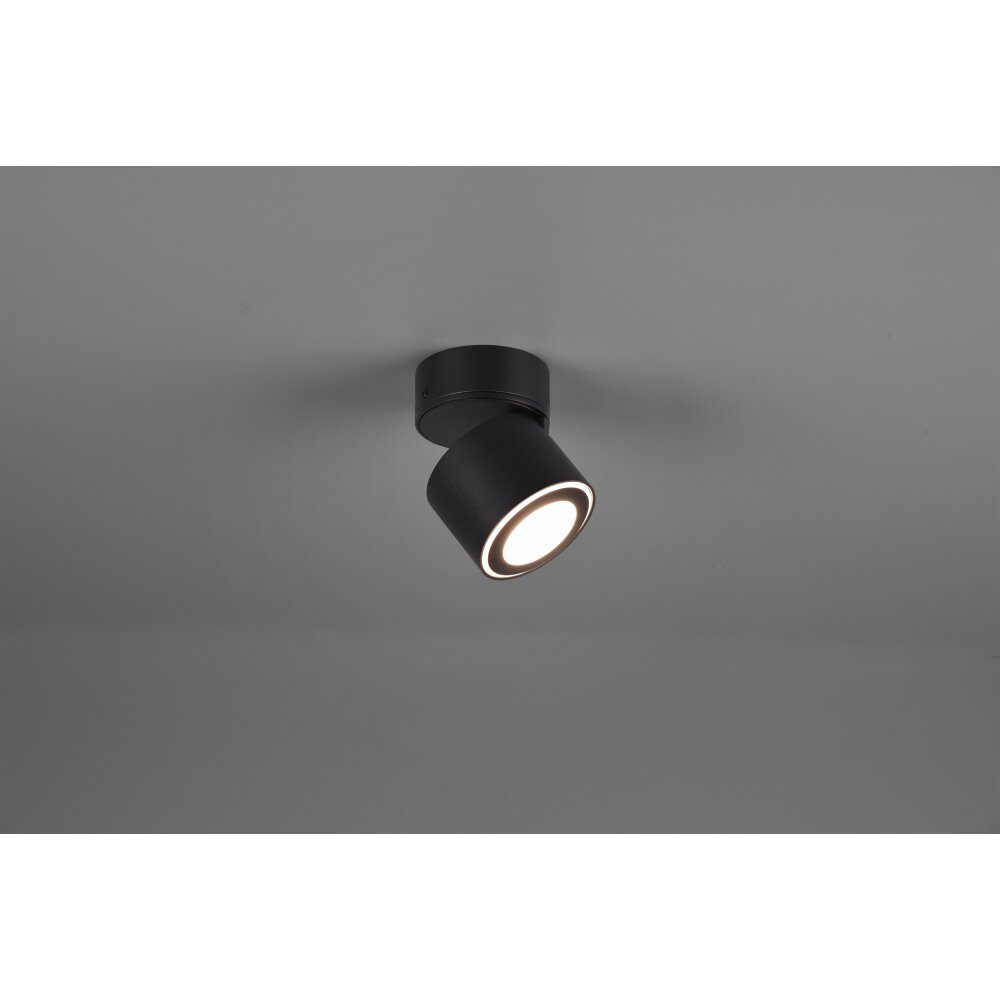 Plafonnier Trio Taurus LED Noir, 2 lumières main product photo