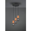 Suspension Trio Tosh Noir, 3 lumières