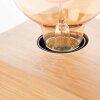 Lampe de table Brilliant Armena Bois foncé, 1 lumière