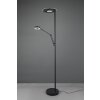 Lampadaire Trio Barrie LED Noir, 2 lumières