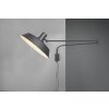 Applique murale Trio Bolder LED Noir, 1 lumière