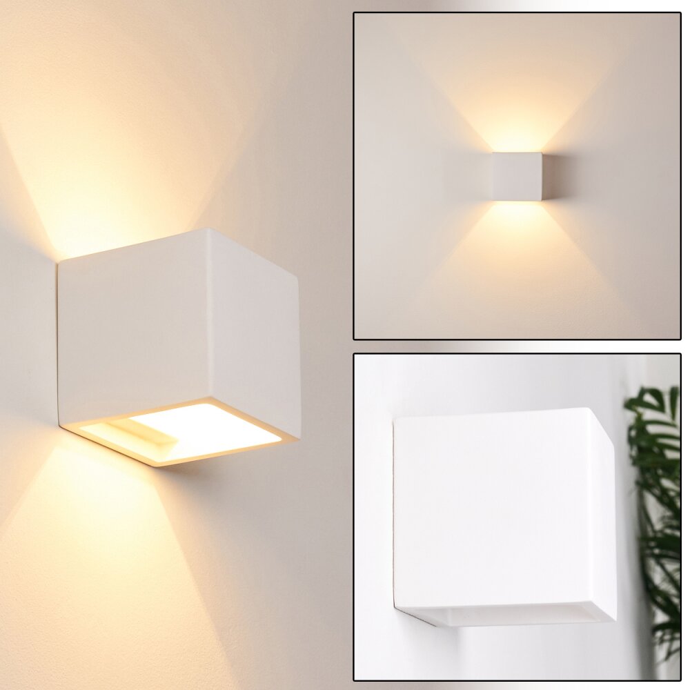 Applique murale Braslo Blanc, 1 lumière main product photo