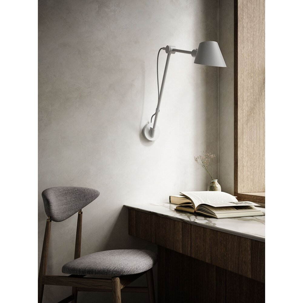 Applique murale Design For The People by Nordlux STAY Gris, 1 lumière main product photo