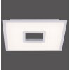 Plafonnier Leuchten-Direkt RECESS LED Blanc, 2 lumières, Télécommandes, Changeur de couleurs