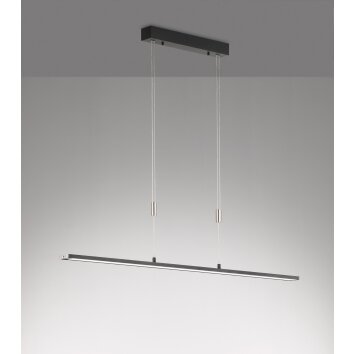 Suspension Fischer & Honsel Metz TW LED Noir, 1 lumière