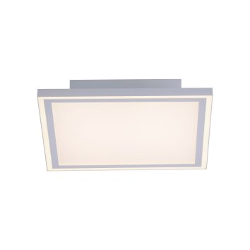 Plafonnier Leuchten-Direkt EDGING LED Blanc, 2 lumières, Télécommandes Plafonnier Leuchten-Direkt EDGING LED Blanc, 2 lumières, Télécommandes