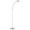 Lampadaire Fischer & Honsel Pool TW LED Nickel mat, 1 lumière, Détecteur de mouvement