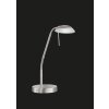 Lampe de table Fischer & Honsel Pool TW LED Nickel mat, 1 lumière, Détecteur de mouvement