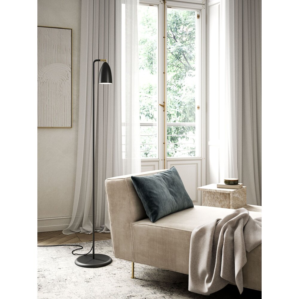 Lampadaire Design For The People by Nordlux NEXUS Noir, 1 lumière main product photo