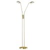 Lampadaire Fischer & Honsel Pool TW LED Laiton, 2 lumières, Détecteur de mouvement