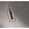 lampe â clipper Fischer & Honsel Sten LED Nickel mat, 1 lumière, Détecteur de mouvement