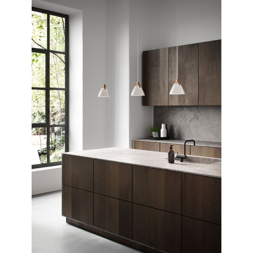 Suspension Design For The People by Nordlux STRAP Nickel mat, 1 lumière main product photo