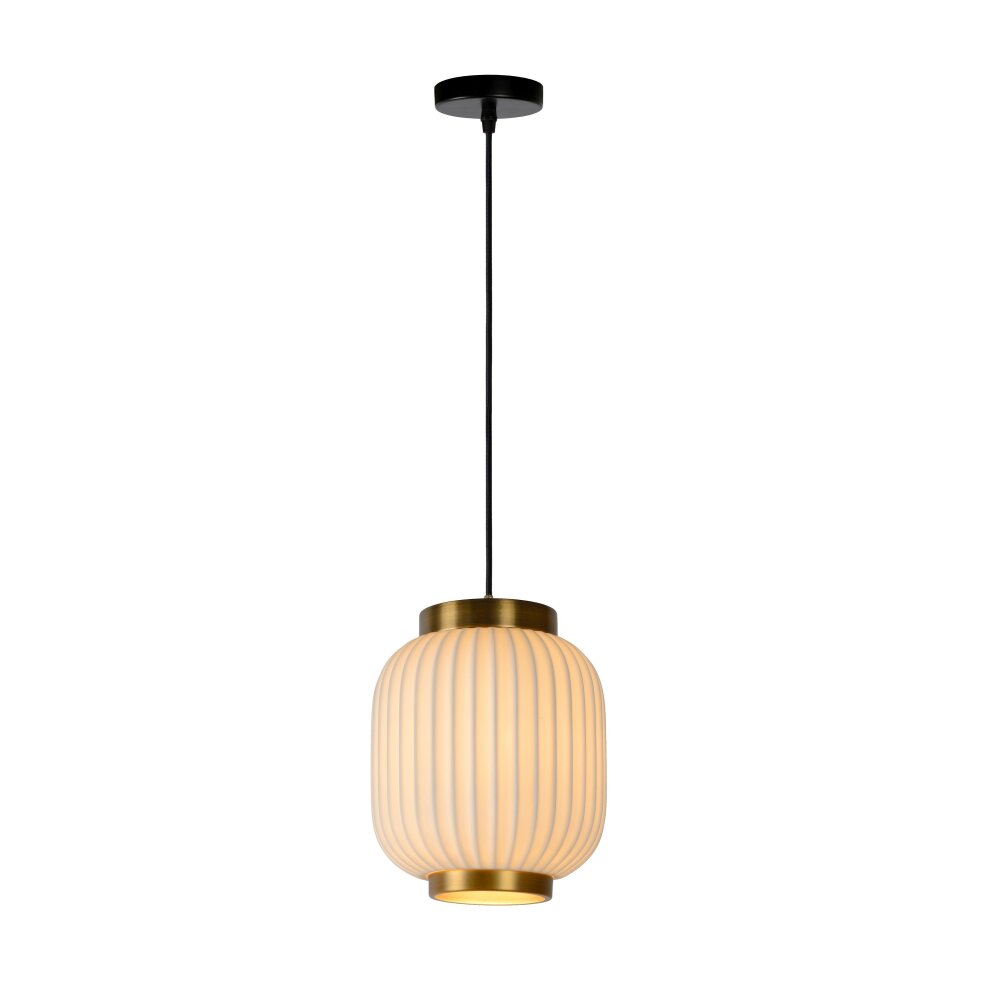 Suspension Lucide GOSSE Noir, 1 lumière main product photo