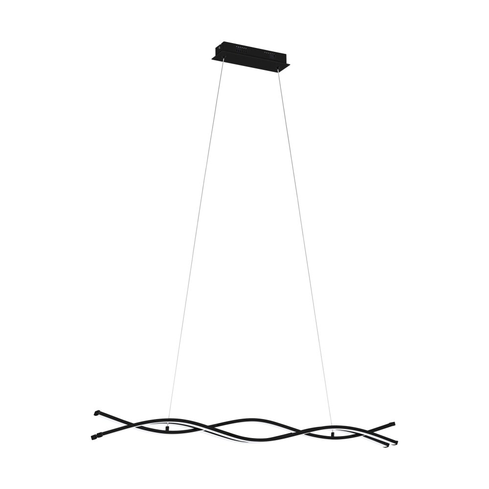 Suspension Eglo LASANA LED Noir, 1 lumière main product photo