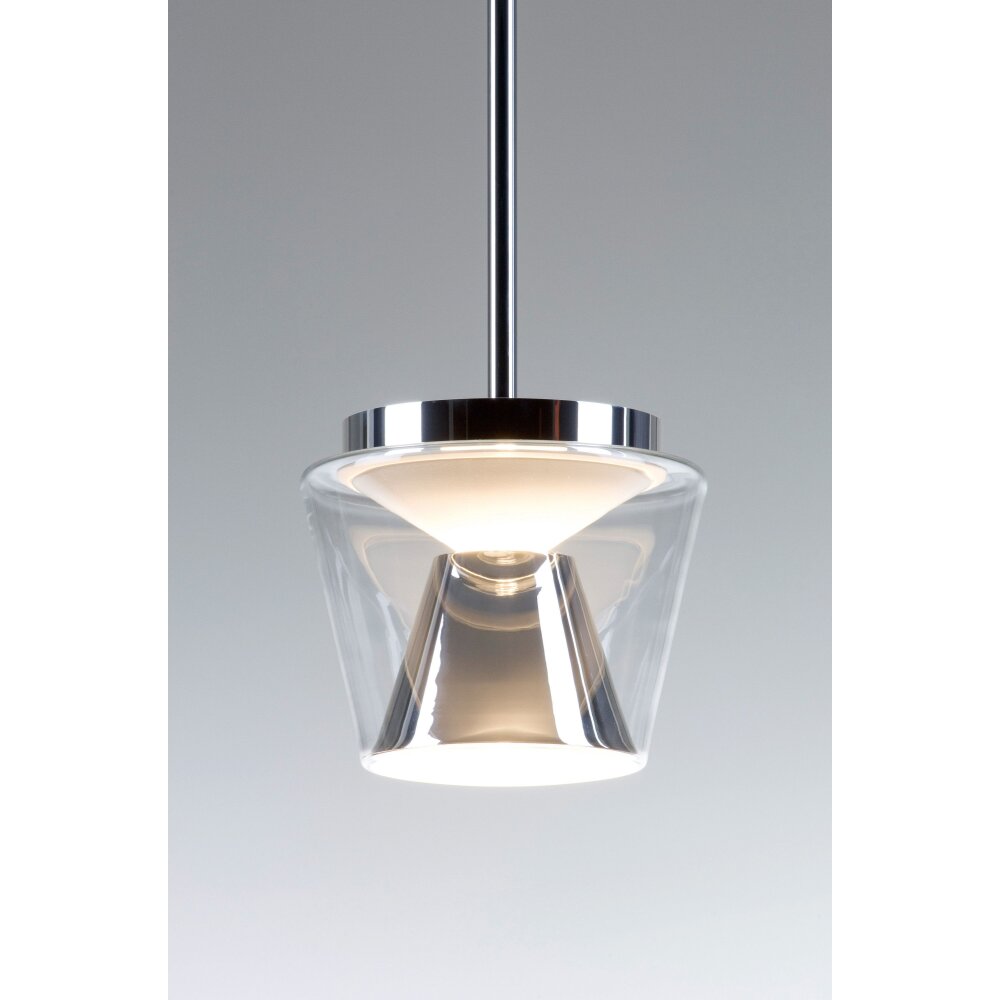 Suspension Serien Lighting ANNEX LED Chrome, 1 lumière main product photo