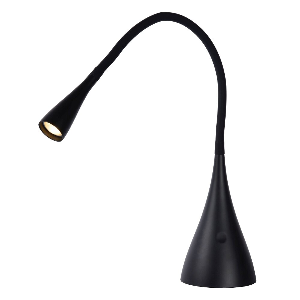 Lampes de table Lucide ZOZY LED Noir, 1 lumière main product photo