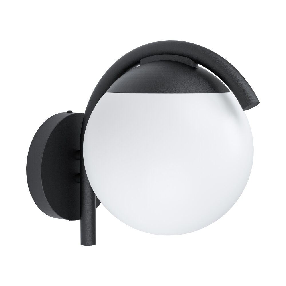 Applique murale d'extérieur Eglo PRATA VECCHIA Noir, 1 lumière main product photo
