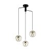 Suspension Eglo MIRTAZZA Noir, 3 lumières