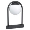 Borne lumineuse Eglo PRATA VECCHIA Noir, 1 lumière