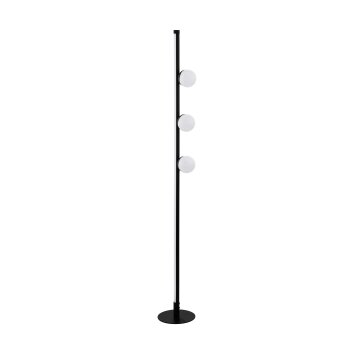 Lampadaire Eglo PHIANEROS LED Noir, 2 lumières