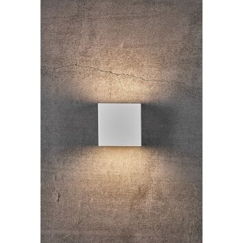 Applique murale d'extérieur Nordlux TURN LED Blanc, 1 lumière