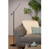 Lampadaire Lucide ANSELMO LED Noir, 1 lumière