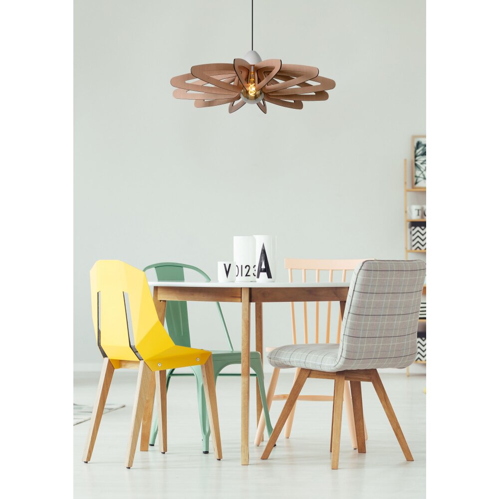 Suspension Lucide ZIDANE Blanc, 1 lumière main product photo