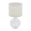 Lampe de table Eglo BELLARIVA Blanc, 1 lumière