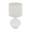 Lampe de table Eglo BELLARIVA Blanc, 1 lumière