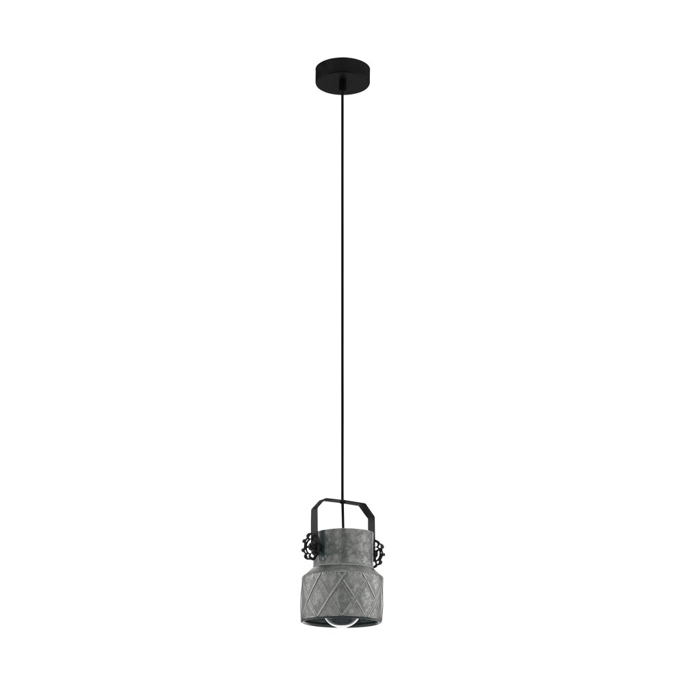 Suspension Eglo HILCOTT Noir, 1 lumière main product photo