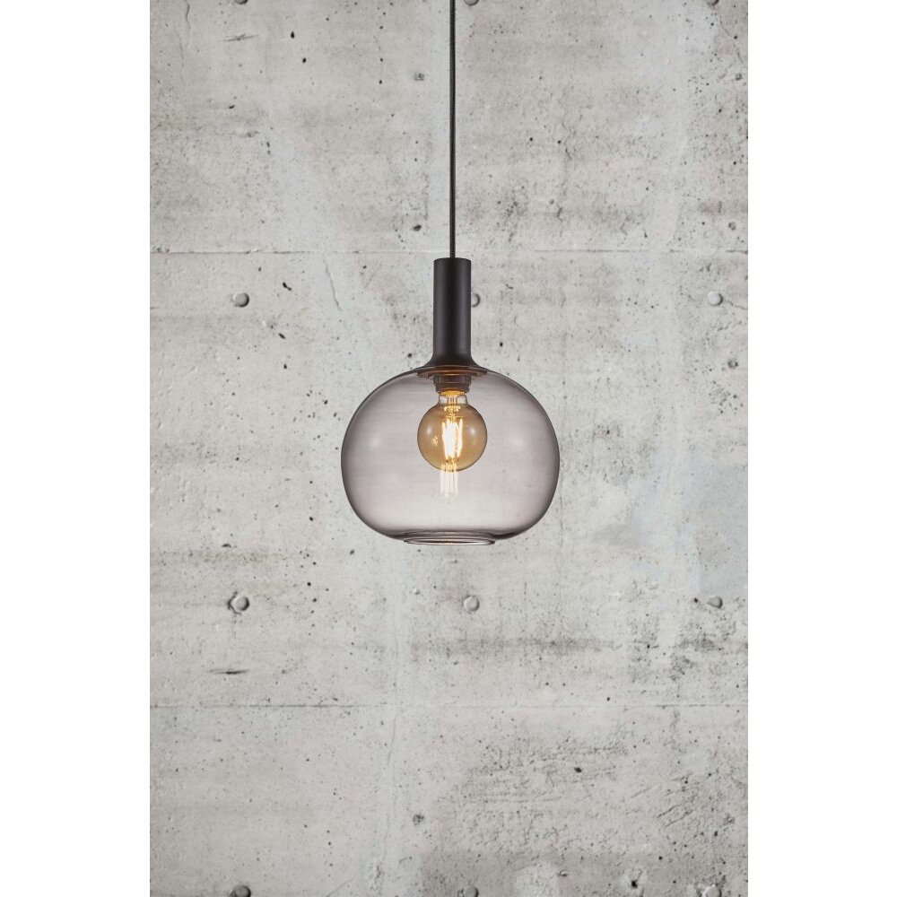 Suspension Nordlux ALTON Noir, 1 lumière main product photo
