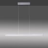 Suspension Leuchten-Direkt NIRO LED Nickel mat, 2 lumières