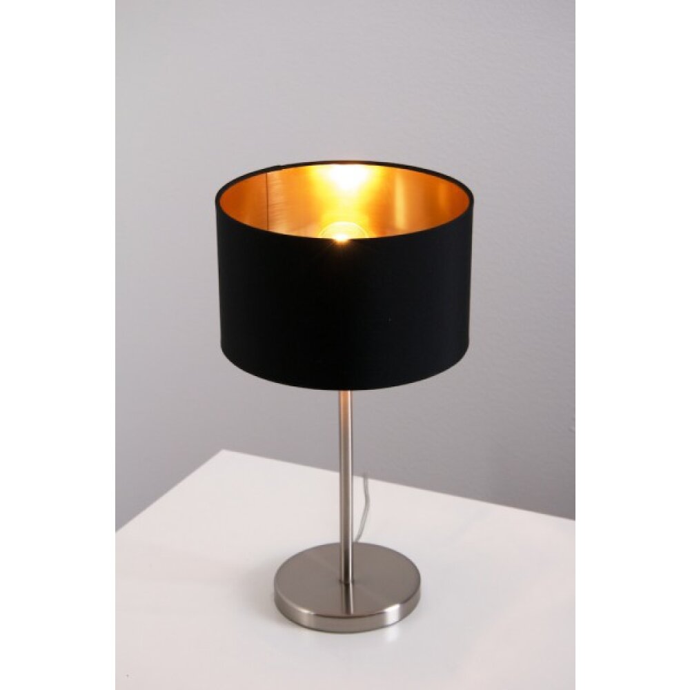 Lampe de table Eglo Leuchten Maserlo Nickel mat, 1 lumière main product photo