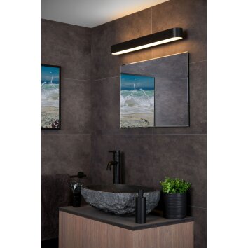Applique murale Lucide MADELON LED Noir, 1 lumière
