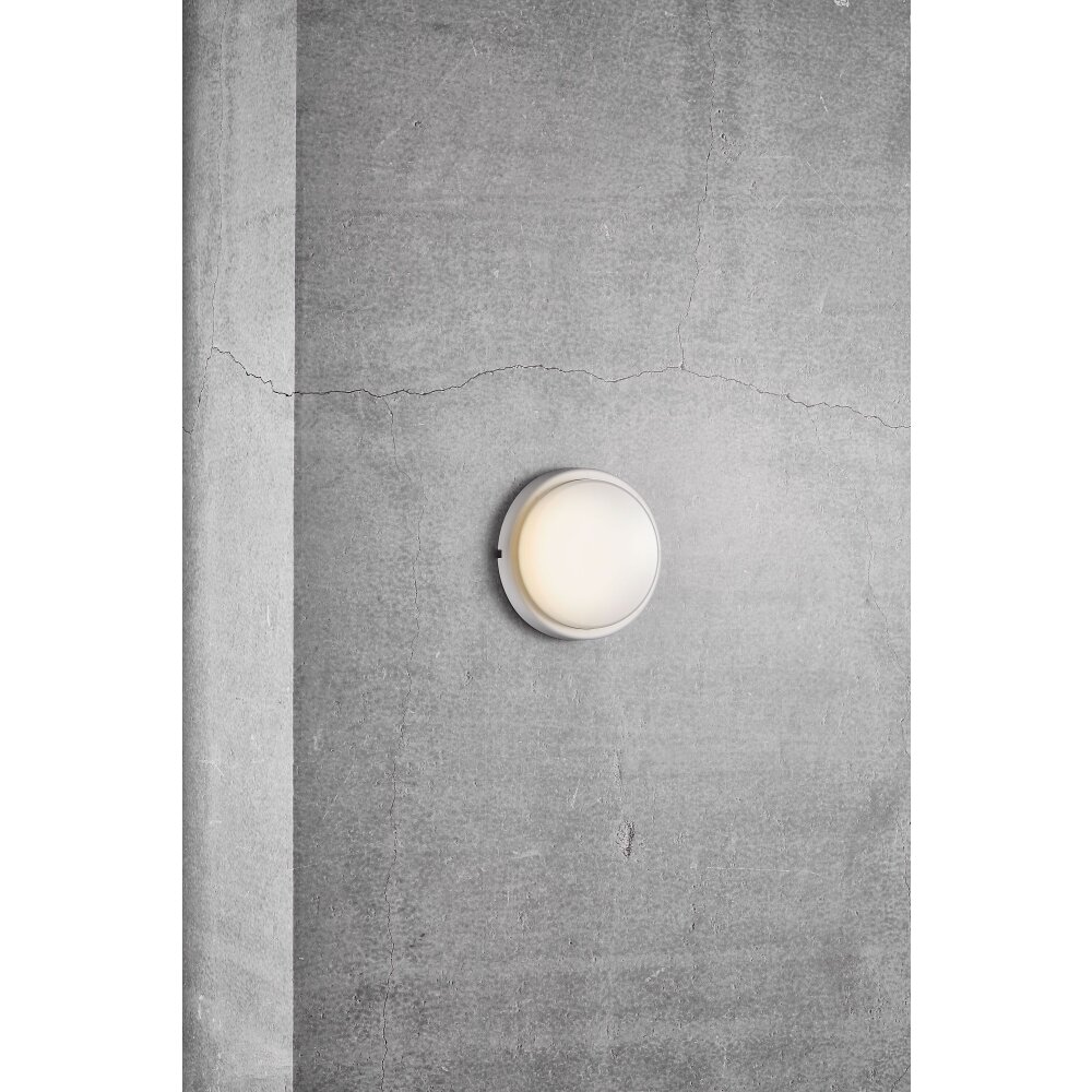 Applique murale d'extérieur Nordlux CUBA LED Blanc, 1 lumière main product photo