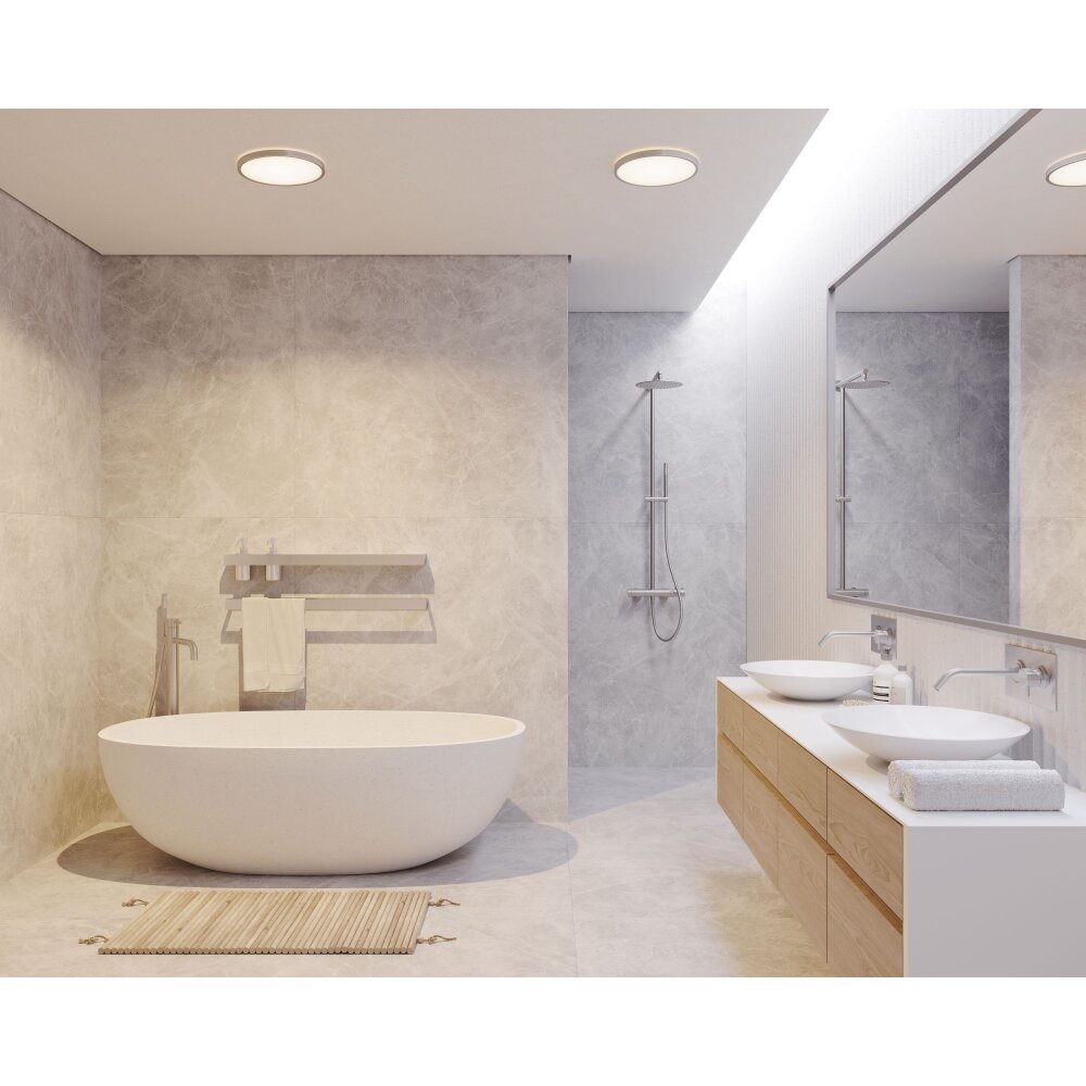 Plafonnier Nordlux OJA LED Chrome, 1 lumière main product photo