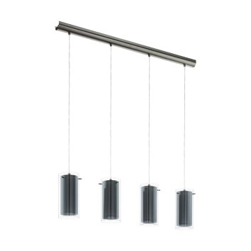 Suspension Eglo PINTO Nickel mat, 4 lumières