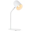 Lampe de table Brilliant Tong Blanc, 1 lumière