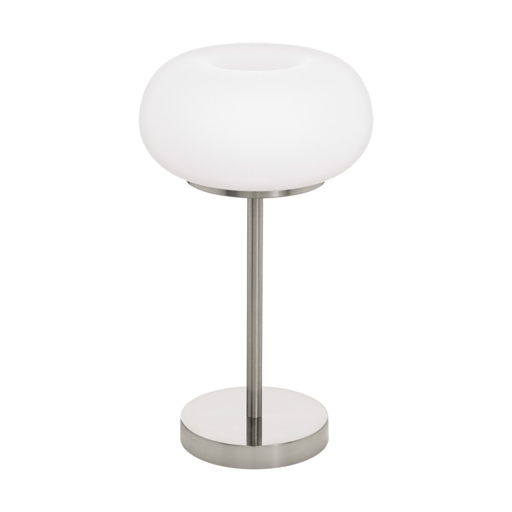 Lampe de table Eglo OPTICA LED Nickel mat, 1 lumière, Changeur de couleurs main product photo