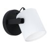 Applique murale Eglo HORNWOOD Noir, 1 lumière