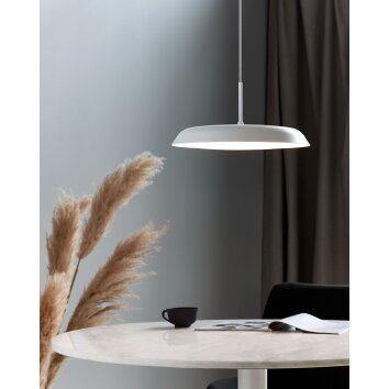 Suspension Nordlux PISO LED Blanc, 1 lumière