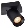 Spot de plafond Lucide NIGEL LED Noir, 3 lumières