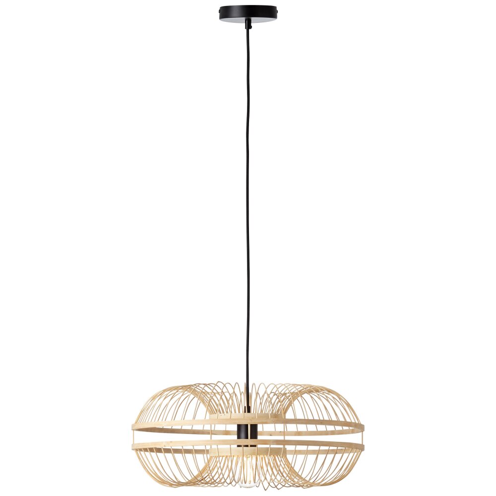 Suspension Brilliant BUSAN Brun, Noir, 1 lumière main product photo