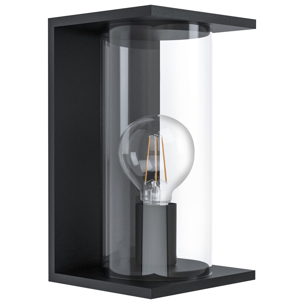 Applique murale d'extérieur Eglo CASCINETTA Noir, 1 lumière main product photo