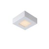 Plafonnier Lucide BRICE LED Blanc, 1 lumière